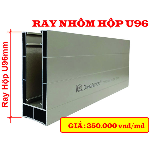 Ray nhôm hộp U96