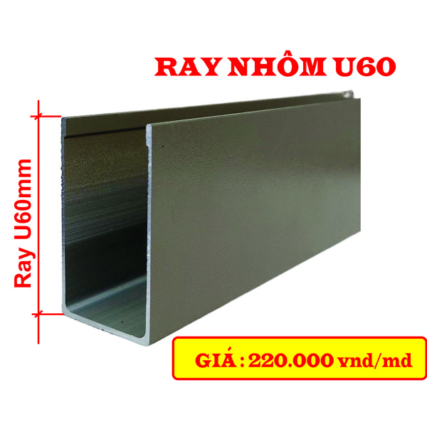 Ray nhôm U60